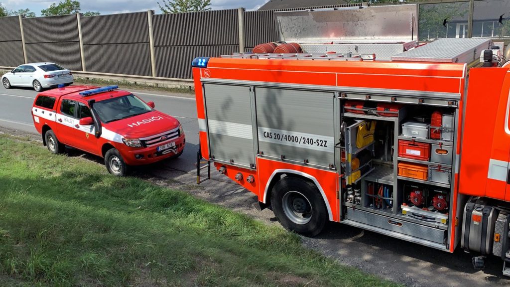 Mezi Bezděčínem a Mladou Boleslaví se střetly dva autobusy FOTO: AKTU.NEWS, Jiří Forman